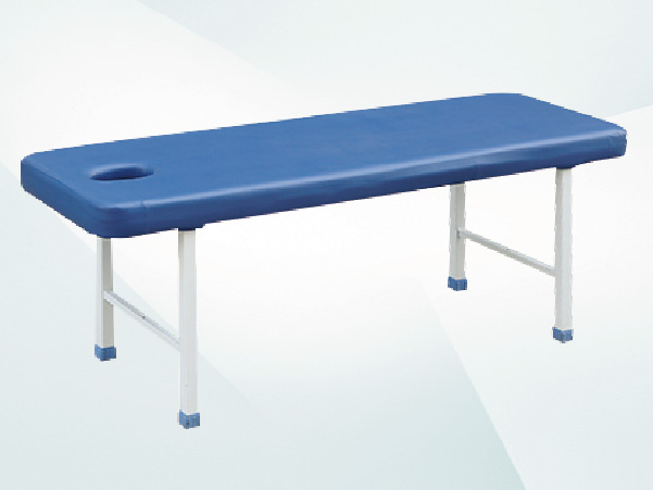 Acupuncture and massage treatment bed